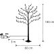 6. DEKORATIVER BAUM 240 LED 180 CM WEISS