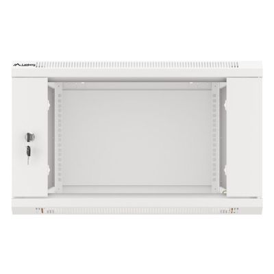 5. Lanberg WF01-6606-10S 6U Rack-Wandschrank, Grau