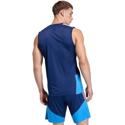 4. Herren-Tanktop adidas Tiro 26 Competition Sleeveless Jersey marineblau JY6433