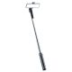 4. Wozinsky WC1Y70S Selfie-Stick, Teleskopstativ 1,7 m mit Handyhalterung – schwarz