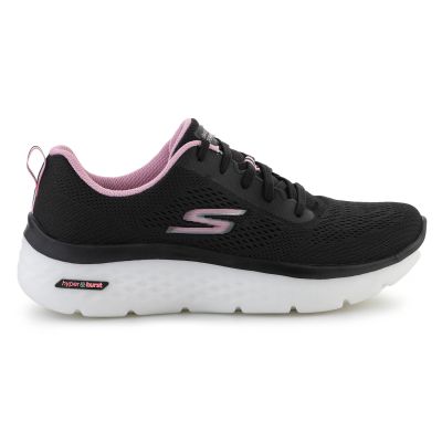 6. SKECHERS GO WALK HYPER BURST SPACE INSIGHT SCHWARZ/PINK 124578-BKPK