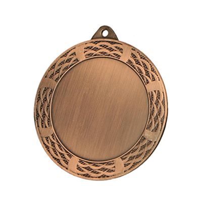 Bronzemedaille insgesamt mit Platz für einen Aufkleber