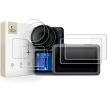 Tech-Protect Glass Fit+ 2er-Set gehärtetes Glas für DJI Osmo Action 6