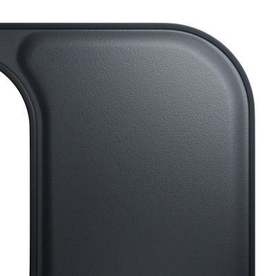 13. 3mk Hardy Apple Seidenleder MagCase für Apple iPhone 16 Pro Max – Schwarz