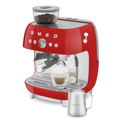 12. Smeg EGF03RDEU Kaffeemaschine, manuelle Espressomaschine, 2,4 l