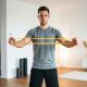 6. GUMMI-TRAININGSBAND POWERBAND GELBES REA-BAND