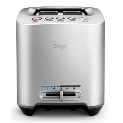 Sage the Smart Toast 5 2 Tassen Silber