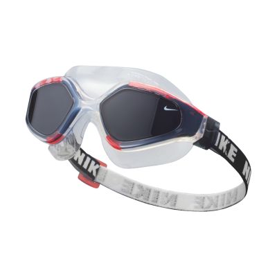 2. Nike Expanse Swim Mask Schwimmbrille Klar-Rot NESSC151-620 OS