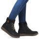 47. Wasserdichte schwarze Damen-Trekkingstiefeletten Rieker Y3433-00