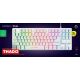 9. TRUST GXT833W THADO TKL US Weiße Gaming-Tastatur