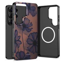 Tech-Protect Lamano MagSafe Hülle für Samsung Galaxy S26 Ultra – Braun und Lila