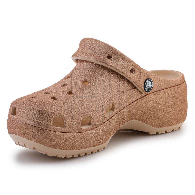 4. Crocs Classic Platform Glitter Clog W 207241-2DS