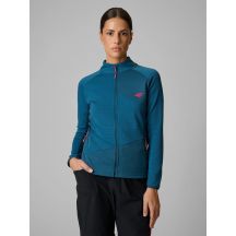 Damen-Trekking-Sweatshirt, schmal geschnitten, ohne Kapuze, Größe 4F 4FRSS26TFSWF0986-46S