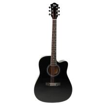 V-TONE AG Two BK - 4/4 Akustikgitarre, schwarz