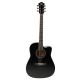 V-TONE AG Two BK - 4/4 Akustikgitarre, schwarz