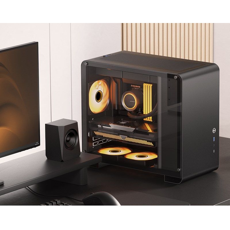 4. Jonsbo U4 Mini Mini Tower Schwarz