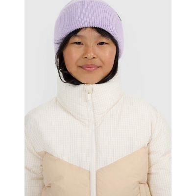 5. Mädchen-Steppjacke mit synthetischer Daunenfüllung 4F 4FJRAW25TDJAF0807-12S