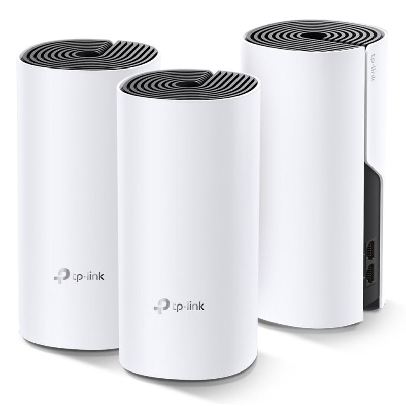 5. WLAN-Zugangspunkt TP-LINK DECO M4 3er-Pack (300 Mbit/s - 802.11 b/g/n, 867 Mbit/s - 802.11 a/n/ac)