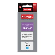Activejet AB-5000C Tintenflasche (Ersatz für Brother BT-5000C; Supreme; 50 ml; 5000 Seiten, blau)