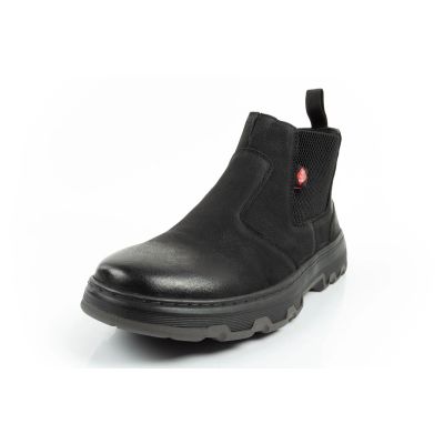 3. Lee Cooper Herrenschuhe Chelsea Boots, elegante Leder-Ankle-Boots