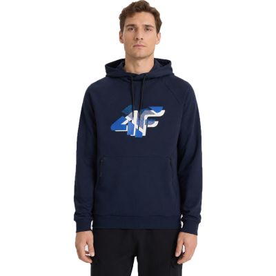 Herren-Sweatshirt 4F M2241 marineblau 4FWSS26TSWSM2241 31S