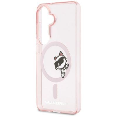 6. Karl Lagerfeld IML Peekaboo Choupette MagSafe Hülle für Samsung Galaxy S26 - Pink