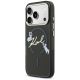 2. Karl Lagerfeld IML Choupettes Karl Script Logo MagSafe Hülle für iPhone 17 Pro - Schwarz