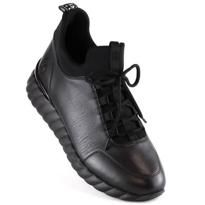 9. Rieker W RKR611B Lederschuhe schwarz