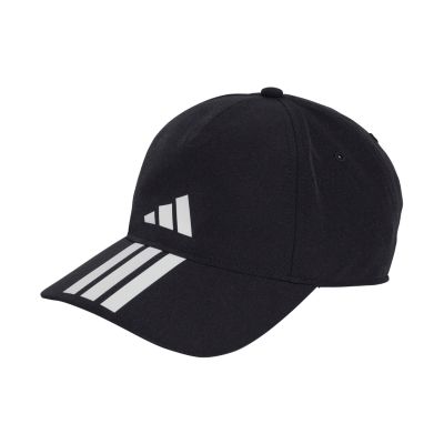 adidas 3-Streifen Climaproof Baseballkappe Schwarz JY0938