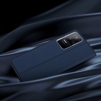 12. Dux Ducis Skin Pro Holster Cover Flip Cover für Xiaomi Poco F4 5G schwarz