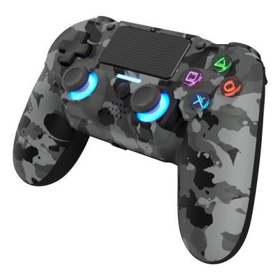 2. Dragonshock Mizar+ Bluetooth-Gamepad (Analog/Digital) in Schwarz, Grau und Camouflage, kompatibel mit PC, PlayStation 4 und Android