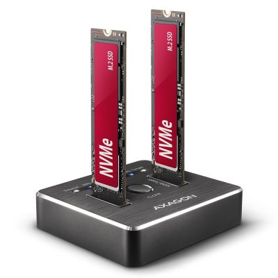 10. Axagon ADSA-M2C Festplatten-Dockingstation USB 3.2 Gen 2 (3.1 Gen 2) Typ-C