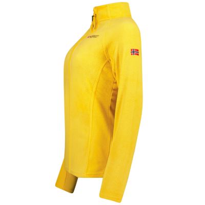 6. Damen-Fleecejacke Geographical Norway TUG FZ MUSTARD DB LADY 268 (WA1720F/GN-MUSTARD)