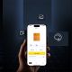 16. Baseus Blade2 12000mAh 65W Powerbank mit Digitalanzeige (mit Baseus Mini White Series USB-C - USB-C 100W (20V/5A) 50cm weißes Kabel) - Orange