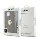 7. DKNY Wrist Strap Stock Logo Hülle für iPhone 15 Plus – Beige
