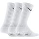2. Nike Performance Cushioned Crew 3P JR SX6842 100 Socken