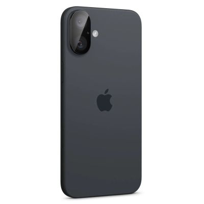8. Spigen Optik GLAS.TR Kameraschutz 2-PACK für iPhone 16 / 16 PLUS – Schwarz