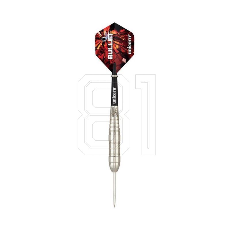 6. Darts mit Stahlspitze Unicorn Bullet Edelstahl - Jelle Klaasen 20g:27530|22g:27531|24g:27532
