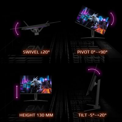 14. GIGABYTE AORUS FO32U EK Computermonitor 80 cm (31,5") 3840 x 2160 px 4K Ultra HD OLED Schwarz