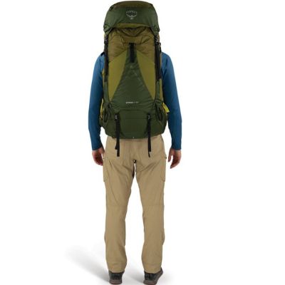 8. Osprey Atmos AG LT 50 Trekkingrucksack Schwarz S/M