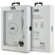 7. Karl Lagerfeld Crossbody IML Karl Head MagSafe Hülle für iPhone 15 / 14 / 13 – transparent