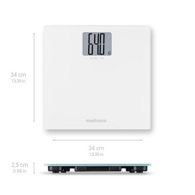 14. Medisana PS 470 Badezimmerwaage (Weiß)
