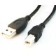 2. GEMBIRD CCP-USB2-AMBM-6 Kabel (USB 2.0 Typ AM - USB 2.0 Typ BM; 1,8 m; schwarz)