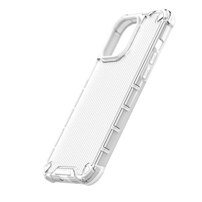 19. Ombre Protect Case für iPhone 14 Pro Max rosa und blaue gepanzerte Hülle