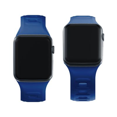 3. 3mk Silikon- Watch für Apple Watch 38/40/41 mm – Blau