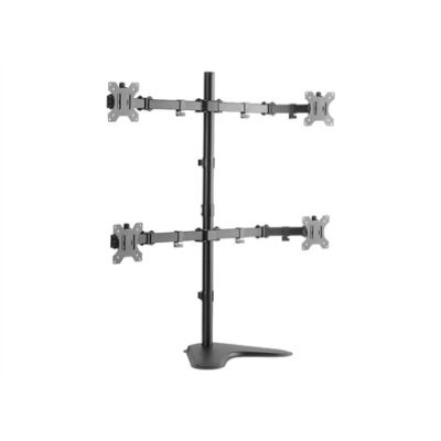 3. LogiLink BP0046 Monitorhalterung/Ständer für 81,3 cm (32") Monitore, Schreibtisch, Edelstahl