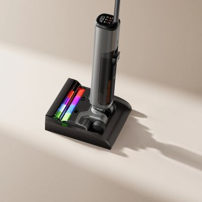17. UWANT D800 Nass- und Trockensauger mit Wischfunktion und Ladestation – Grau