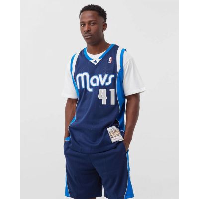2. Mitchell & Ness NBA Swingman Dallas Mavericks Dirk Nowitzki M T-Shirt SMJY1148-DMA11DNOASBL
