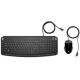 HP Pavilion Tastatur + Maus 200 Kabelgebunden Schwarz 9DF28AA
