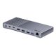 12. Unitek Triple USB4 40Gb/s Dockingstation, 120W Netzteil